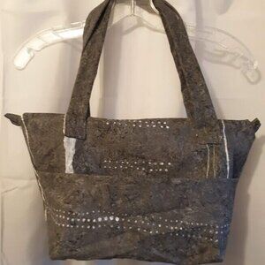 NEW Tribal design Canvas Shoulder bag Purse Double handle Satchel Custom Stitch